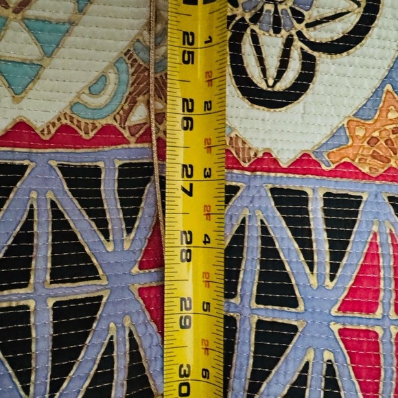 Vintage Mary MCFADDEN Couture 100% Silk Printed Jacket S - Picture 8 of 10